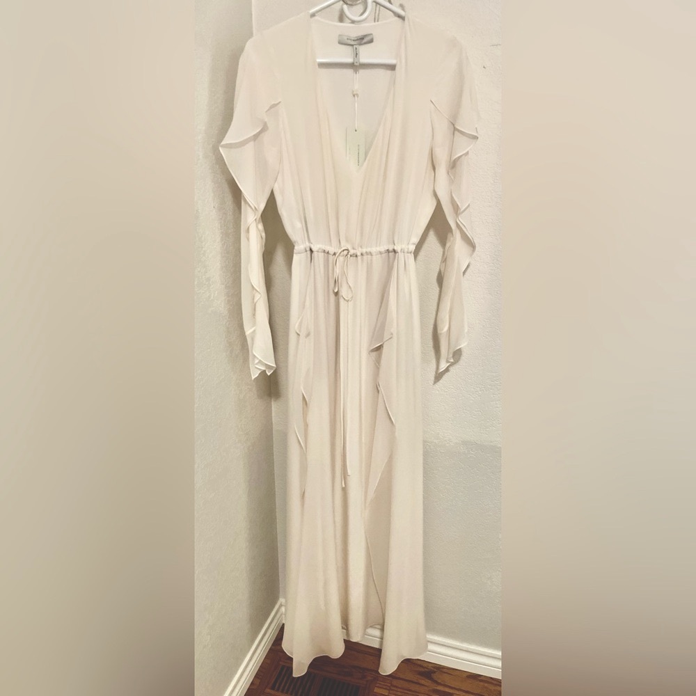 BCBG MaxAzria Runway Silk floor length dress